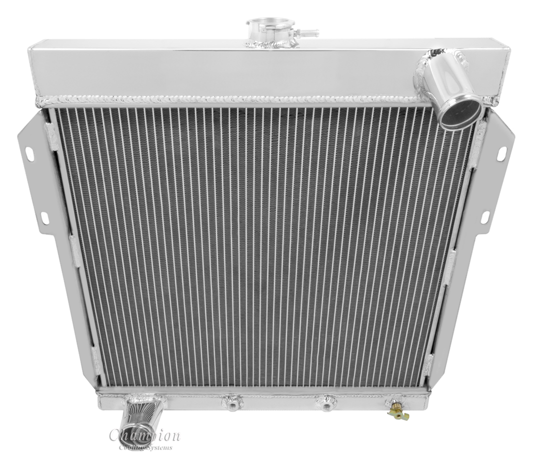 4 Row All Aluminum Radiator For 55-57 Ford T-Bird