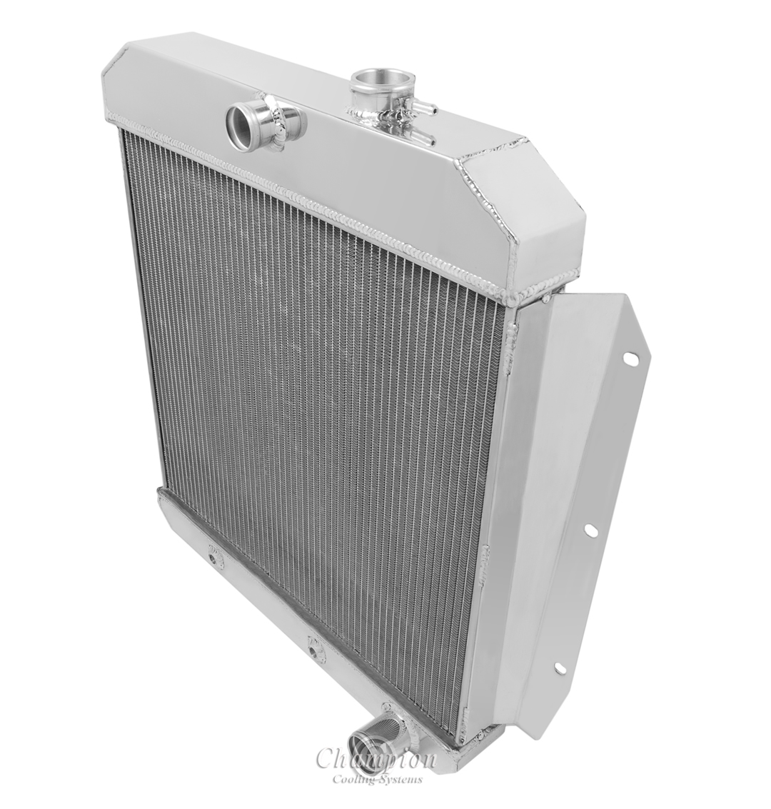 55-59 Chevy Pick up 4 Row Aluminum Radiator view 2