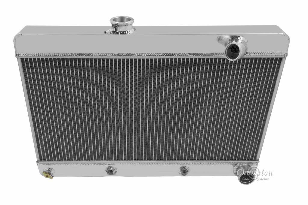 4 Row All Aluminum Radiator For 61-63 Pontiac Lemans, GTO, Tempest
