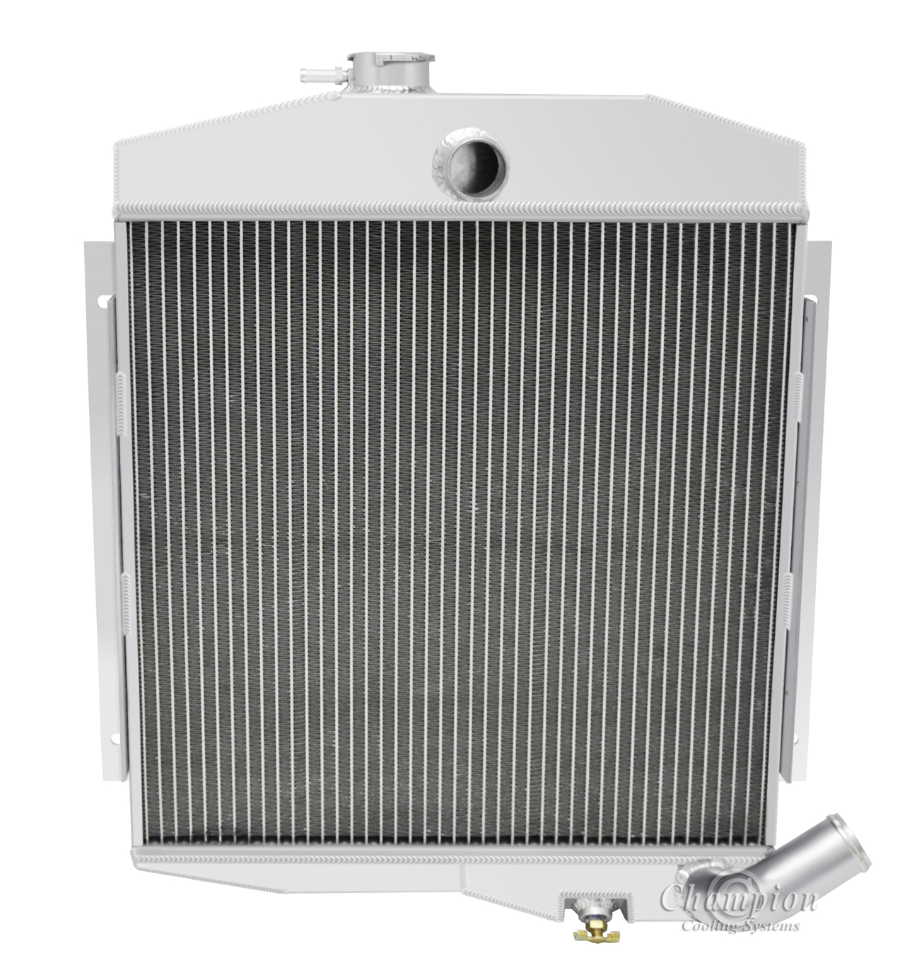 1965-1971 Jeep CJ5 w/Buick V6 4 Row All Aluminum Radiator