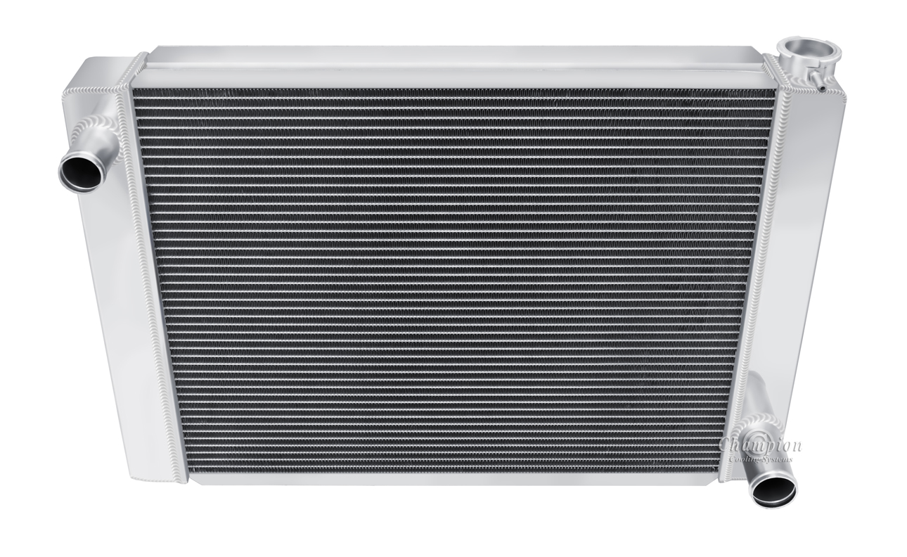 Universal Series, 22" Width Core, Chevy Config 3 Row All Aluminum Radiator