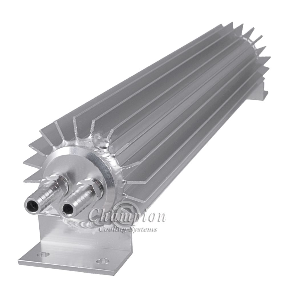 12" Dual Pass External Trans Cooler